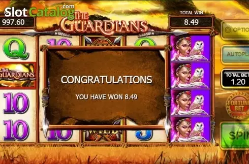 Скрин8. The Guardians слот