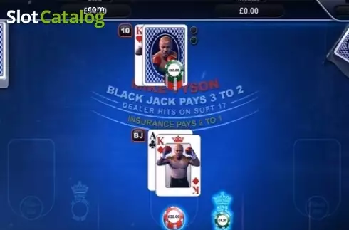 Скрин3. Mike Tyson Blackjack слот