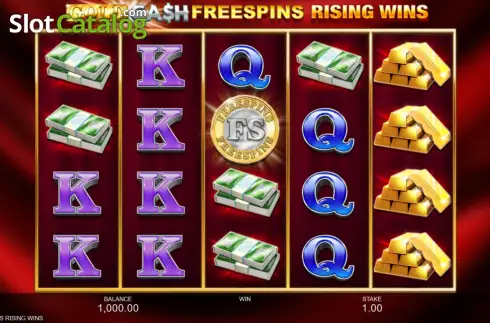 Скрин2. Gold Cash Free Spins Rising Wins слот