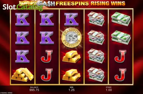 Скрин3. Gold Cash Free Spins Rising Wins слот