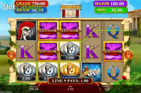 Скрин3. Centurion Winner Grand Chance слот