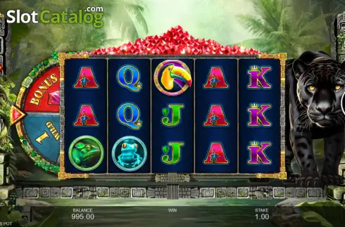 Скрин2. Jaguar Gems Pot слот