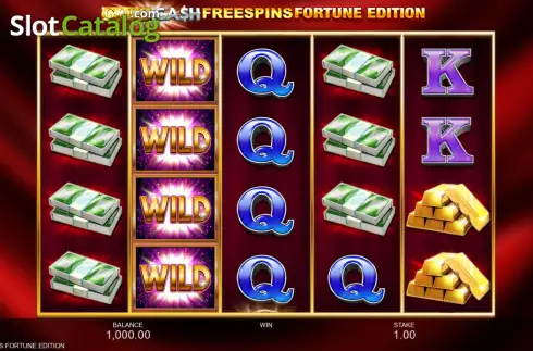Скрин2. Gold Cash Free Spins Fortune Edition слот