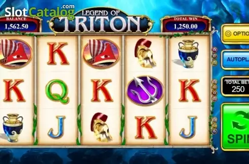 Скрин8. Legend of Triton слот