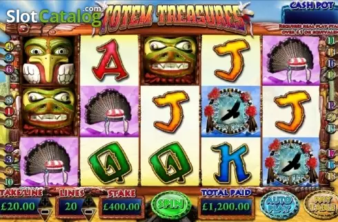 Скрин6. Totem Treasures слот