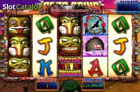 Скрин9. Totem Treasures слот