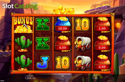 Скрин2. Gold Fever Mine All Mine слот