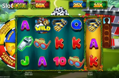 Скрин2. Kong It Up! Large Soccer слот