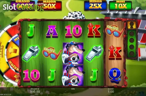 Скрин2. Wolf It Up! Again Soccer слот