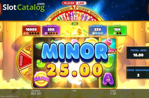 Скрин3. Bigger Piggy Bank Super Wheel слот