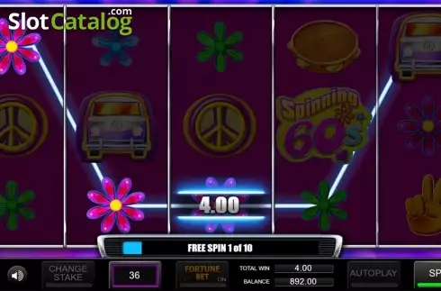 Скрин7. Spinning 60s слот