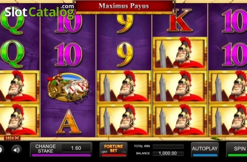 Скрин3. Maximus Payus слот