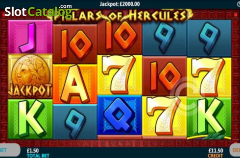 Скрин2. Pillars of Hercules слот