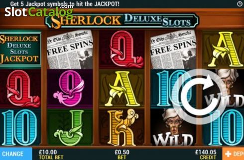Скрин2. Sherlock Deluxe слот
