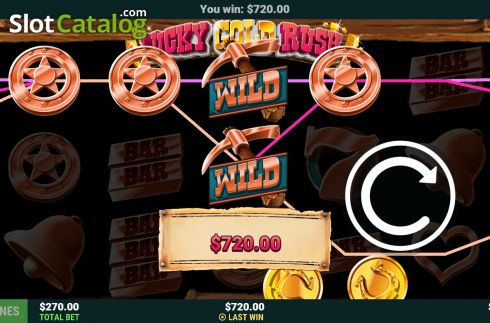 Скрин3. Lucky Gold Rush (Intouch Games) слот