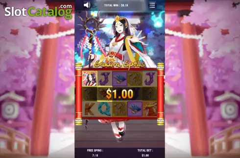 Скрин9. Sakura Spells слот