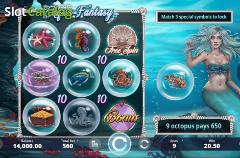 Скрин2. Aqua Fantasy слот