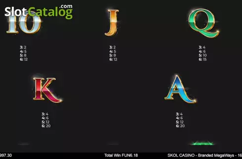 Скрин8. Skol Casino Branded Megaways слот