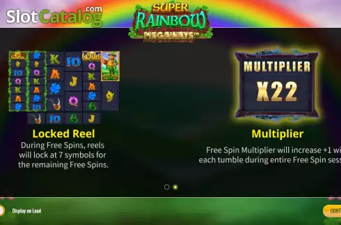 Скрин3. Super Rainbow Megaways слот
