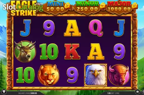 Скрин3. Eagle Strike Hold and Win слот
