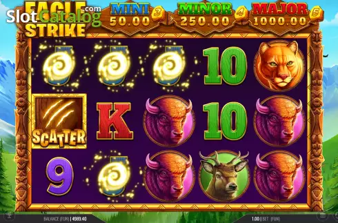 Скрин4. Eagle Strike Hold and Win слот