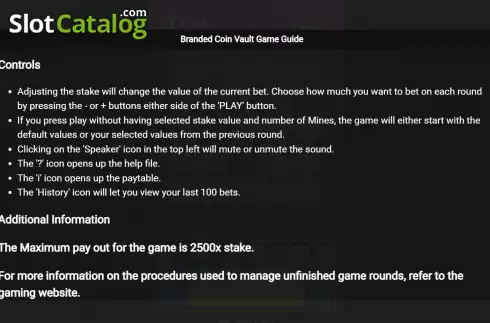 Скрин8. Vbet Coin Vault слот