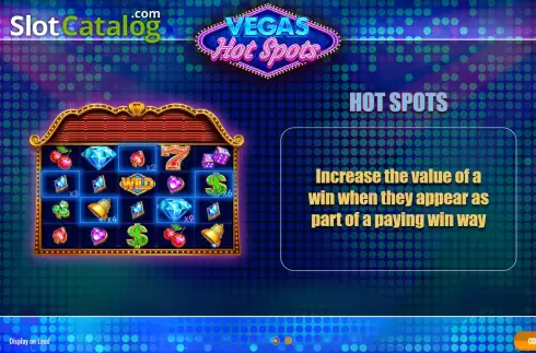 Скрин2. Vegas Hot Spots слот