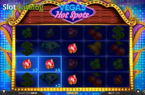 Скрин4. Vegas Hot Spots слот