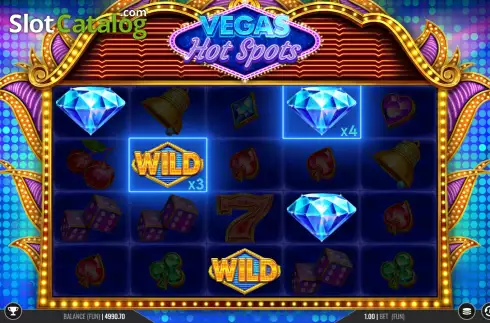 Скрин5. Vegas Hot Spots слот