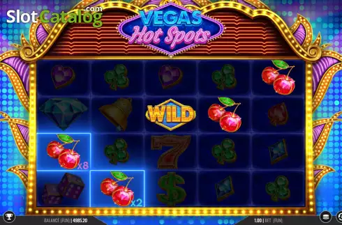 Скрин6. Vegas Hot Spots слот