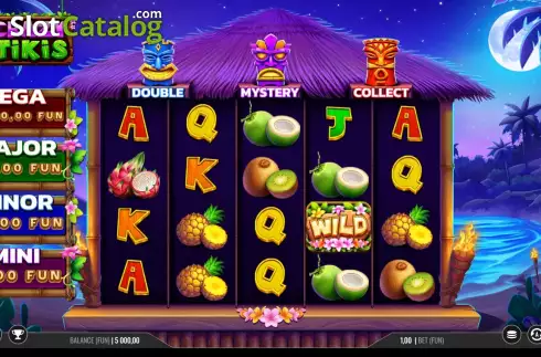 Скрин2. 3 Crazy Tikis слот