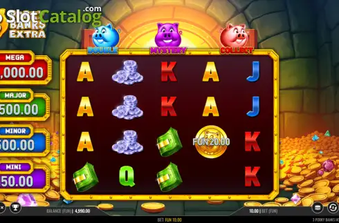 Скрин2. 3 Porky Banks Extra слот