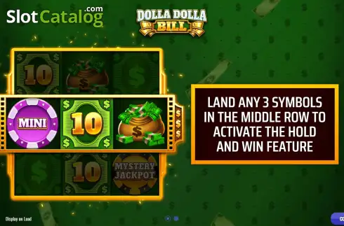 Скрин2. Dolla Dolla Bill слот