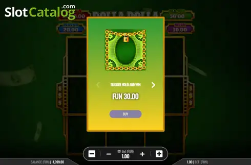 Скрин4. Dolla Dolla Bill слот