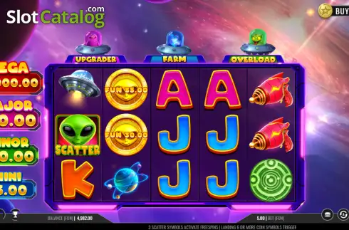 Скрин2. 3 Wild Aliens слот