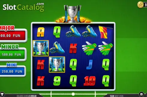 Скрин2. Goal Blitzs Shootout слот