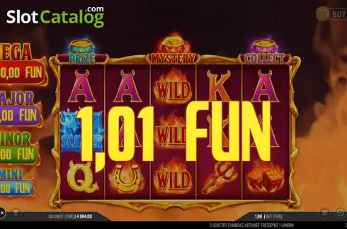 Скрин3. 3 Wicked Devils слот