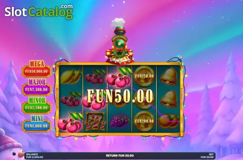 Скрин3. Santa's Express Hold & Win слот