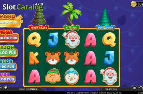 Скрин2. 3 Christmas Fortunes слот