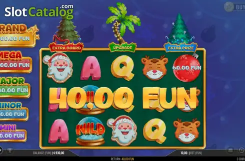 Скрин3. 3 Christmas Fortunes слот