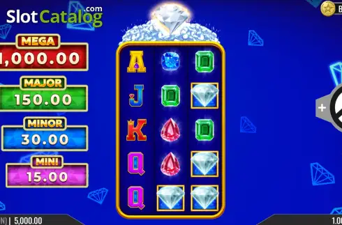 Скрин2. Diamond Supercharge слот