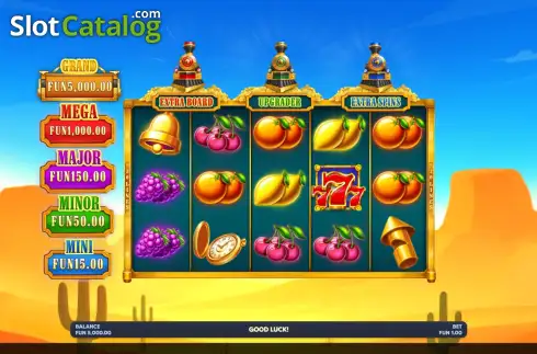 Скрин2. 3 Runaway Riches слот