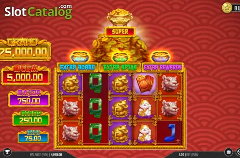Скрин2. 4 Dragon Pots слот