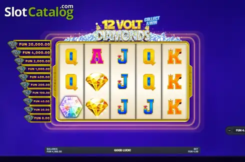 Скрин2. 12 Volt Diamonds слот