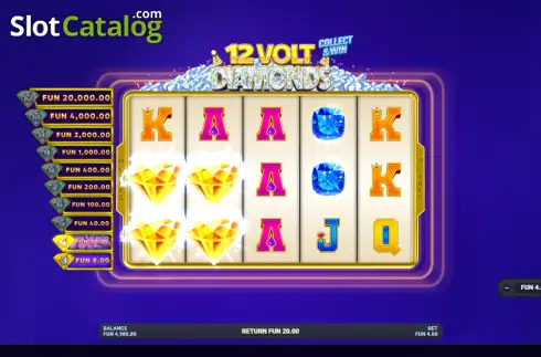 Скрин3. 12 Volt Diamonds слот