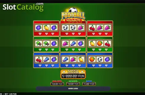 Скрин2. Football Hold & Blitz слот