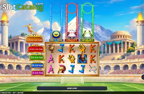 Скрин2. 3 Gods of Goalympus слот