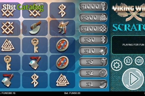 Скрин5. Viking Wilds Scratch слот