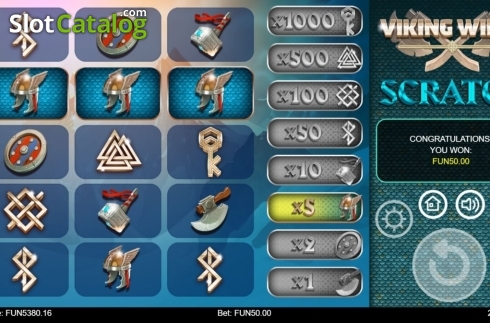 Скрин6. Viking Wilds Scratch слот