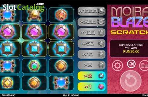 Скрин5. Moirai Blaze Scratch слот
